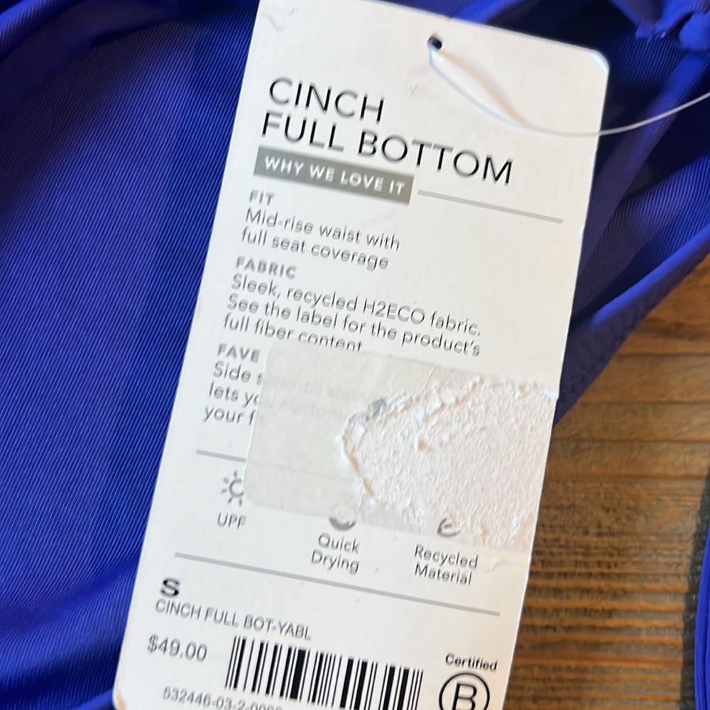 Athleta NEW Cross Back Swim Tank & Bikini Bottom Set - Picture 5 of 9